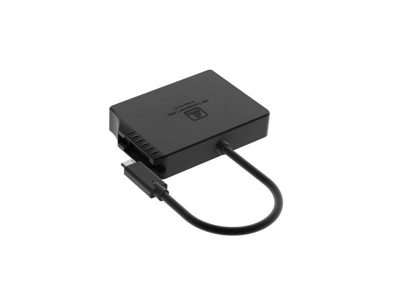 3埠 HDMI® MST 集線器（支援 PD 充電）